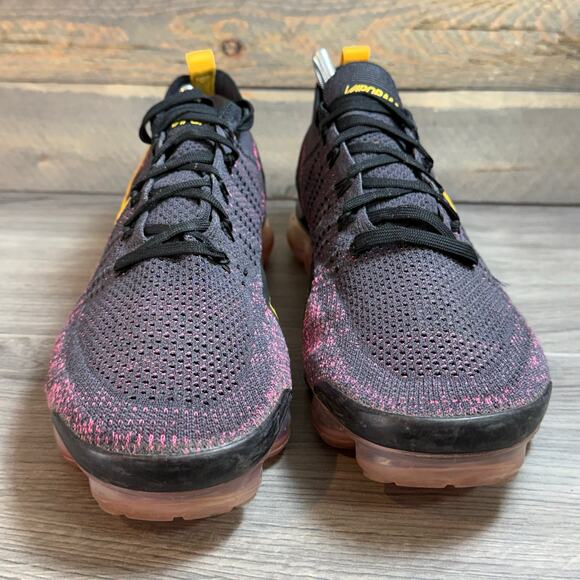 Nike Air VaporMax Flyknit 2 Sneaker Size 12 Gridiron Laser Orange 942842-008 - Picture 3 of 13